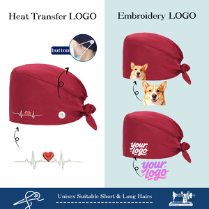 Bonnets de travail unisexes pour femmes et hommes, casquettes médicales, chapeaux de chef, pour salons de beauté, infirmières, chapeaux chirurgicaux, bonnets de protection - Product Image 4