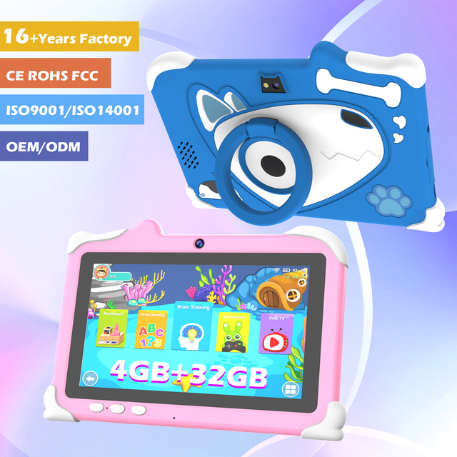 7 Inch 4GB 32GB Wifi Para Ninos for Learning Educative Educational Children Android Tab Tablette Pour Enfants Kids Tablet