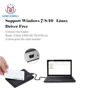 Lecteur de cartes de proximité USB MW-UR01 125Khz EM, lecteur de cartes de contrôle d'accès, lecteur de cartes RFID USB pour tablette