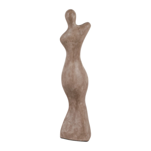 Figura abstracta de terracota, adorno artístico para el hogar, sala de estar, baño, oficina, estante, decoración de mesa de café - Product Image 4