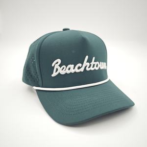 Casquettes de sport personnalisées en polyester brodé de haute qualité pour équipes d'entreprise, unisexe, style OEM, motif léopard Dobby Dot, vente en gros - Product Image 3