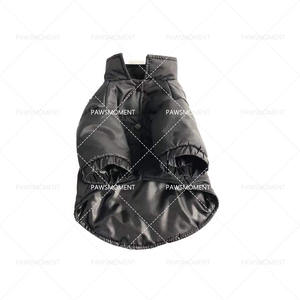 Ropa de diseñador de lujo para perros en invierno, chaqueta cálida de algodón <span class=keywords><strong>puro</strong></span> para perros, abrigo impermeable para perros pequeños y medianos para boutique - Product Image 2