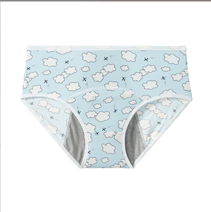 Leopardo Plus Size 8XL ragazza carina 3 strati di assorbimento morbido per donne mestruali a prova di perdite fisiologiche periodo di biancheria intima sanitaria - Product Image 5