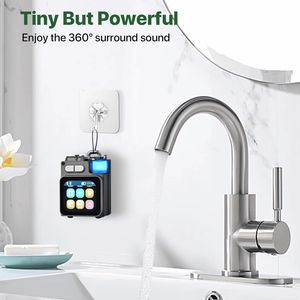 Mini Altavoz Inalámbrico Inteligente Portátil con Pantalla Táctil, Sonido HD Potente, Luces LED, para Casa/Aire Libre/Viajes/Ducha/Fiestas/Playa - Product Image 3