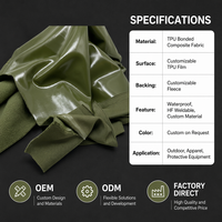 Tela TPU Personalizada, Fabricación OEM/ODM, Material y Color Personalizables, Resistente al Agua, Ecológica, Ligera y Transpirable