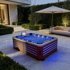 <span class=keywords><strong>Oasis</strong></span> para el Patio Trasero, Jacuzzi con Hidromasaje para 5-10 Personas, Bañera de Hidromasaje con Luces, <span class=keywords><strong>Spa</strong></span>, Sauna, Jacuzzi Exterior - Product Image 2