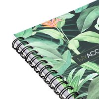 Carnet de notes et de dépenses A6 avec logo personnalisé-Portefeuille portable pour commandes en gros, carnet de notes de planificateur financier promotionnel