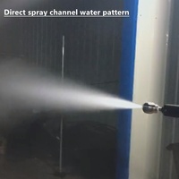 Pistolet de pulvérisation de lutte contre le feu de brouillard d'eau pour armoire de bobine de tuyau