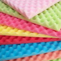 Mousse d'emballage en mousse antistatique doublée de boîte en carton ondulé mousse de caisse à œufs acoustique ignifuge décorative