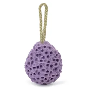 Wholesale honeycomb shower balls, soft and foamy, resembling coral pore shower sponge