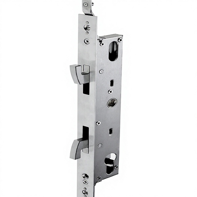 Biometric Fingerprint Smart Home Door Lock for Glass Wood Steel Gates-Household Electronic Key Card Lock Body
