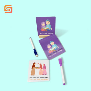 印刷教育学习闪存卡定制西班牙语和英语儿童闪存卡 - Product Image 6
