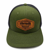 Casquette de camionneur en coton et maille, toucher luxueux, structure durable, broderie à la main, idéale pour les sorties et les fêtes