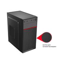 Boîtier SPCC pour ordinateur de bureau RGEEK Micro ATX mATX Mini PC Cabinet, Support ATX Power Supply mATX Mini ITX motherboard