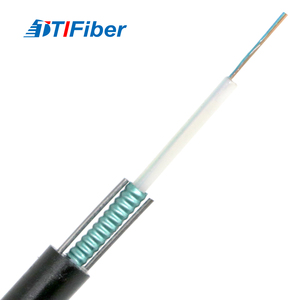 Câble à <span class=keywords><strong>fibre</strong></span> optique extérieur à bande d'acier corruguée haute résistance CST 8 cœurs monomode 9/125 µm pour réseau longue distance - Product Image 4