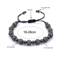 Bracelet personnalisé en or 18k, bijou pour hommes et femmes, en corde tressée et réglable, avec barre plaquée or, 30mm