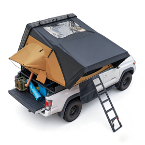 Tente de toit pliable en polycoton imperméable pour l'extérieur, toutes saisons, pour voiture/camion 4x4 tout-terrain, tente de <span class=keywords><strong>camping</strong></span> - Product Image 2