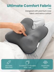 Almohada de masaje de espalda y cuello para el coche, cojín de soporte Lumbar para relajación corporal con masajeador de calor, diseño 3D, eléctrico, japonés, novedad - Product Image 4