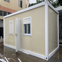 Casa Prefabricada Desmontable con Aislamiento Solar, Panel Sándwich de Acero, Construcción de Casa Permanente para Granja, Camping, Acero Modular