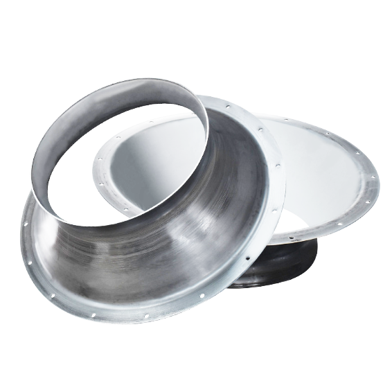 Factory Custom Metal Spinning Funnel Inlet Impeller Fabrication for ...