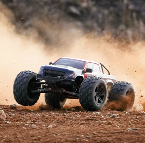 FMS 1:10 FMT10 Brushless Colorado Basher 4WD RC <span class=keywords><strong>Monster</strong></span> <span class=keywords><strong>Truck</strong></span>, Auto a Control Remoto 4X4, Todoterreno <span class=keywords><strong>de</strong></span> Alta Velocidad 80km/h, 4S LiPO - Product Image 2