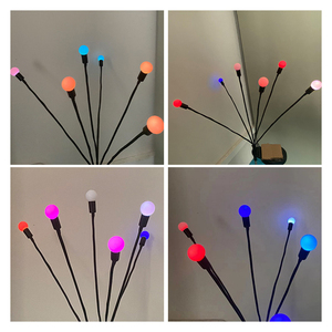 Uplumin năng lượng mặt trời LED vườn ánh sáng Starburst đom đóm pháo hoa đèn gió thổi lắc lư trang trí cho sân Patio Pathway trang trí - Product Image 2