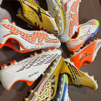 Lot de Stock de Chaussures de Football FG pour Hommes Couleurs Assorties Vente en Gros Bottes de Football Prêtes à l'emploi Approvisionnement en Gros