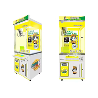 Machine à griffes Banana Land, machine à griffes à monnayeur, petite machine à griffes pour magasin de proximité