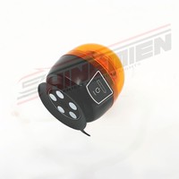 Luz de Advertencia Magnética LED Recargable con Ventosa, Luz Estroboscópica de Emergencia para Carretera, Baliza de Seguridad Vial para Automóviles y Camiones