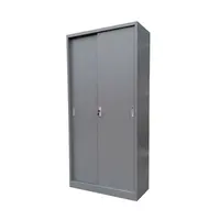 JF-SD01 פלדה הזזה דלת פלדת הגשת ארון משרד ריהוט שתי דלת ארון עם 5 שכבות