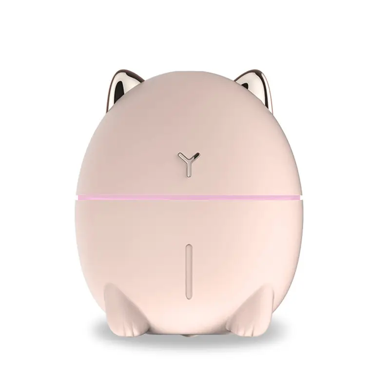 Лидер продаж 2022 года, миниатюрный портативный ультразвуковой увлажнитель воздуха Minigo с котом и Usb-разъемом