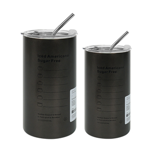 Tasses isothermes en acier inoxydable, gobelet personnalisé sous vide avec couvercles, mug thermique de voyage en plein air - Product Image 2