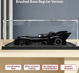 กล่องอะคริลิคใสกันฝุ่นสำหรับรถแบทโมบิล <span class=keywords><strong>Batman</strong></span> Batmobile 76139  ฝาครอบพลาสติกใสสำหรับของสะสมการ์ตูนน่ารักๆ สำหรับแบทโมบิล - Product Image 4