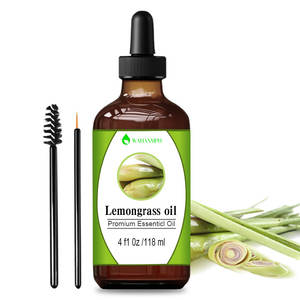 Óleo Essencial de Capim-Limão Orgânico Fresco de Alta Qualidade, Prensado a Frio para Aromaterapia Corporal - Product Image 4