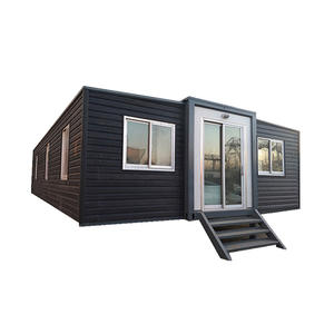 Contenedor móvil de lujo de 40 y 20 pies listo para usar, casa prefabricada extensible, hogar portátil de acero ligero prefabricado de 2 a 5 dormitorios - Product Image 3