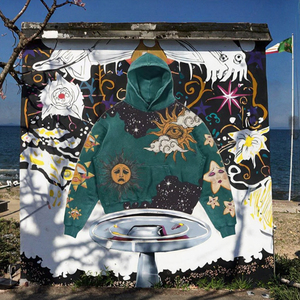 Sweat-shirt unisexe, poids lourd 450gsm, DTF, sweat à capuche surdimensionné avec logo personnalisé, pull streetwear brodé en 3D, pour hommes et femmes de grande taille - Product Image 3