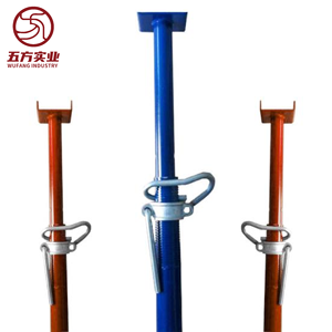 Puntelli in Acciaio per Impalcature a Prezzo di Fabbrica, Sistema di Puntellamento Tipo Italiano/<span class=keywords><strong>Spagnolo</strong></span>/Medio Orientale per Casseforme in Calcestruzzo - Product Image 3