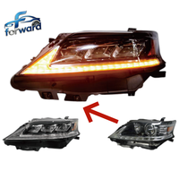 Pour Lexus RX 09-15 : Mise à niveau de projecteur à lentille unique vers projecteur matriciel triple carré en ligne / Pour 09-12 : Requière le remplacement de l'ensemble du pare-chocs avant