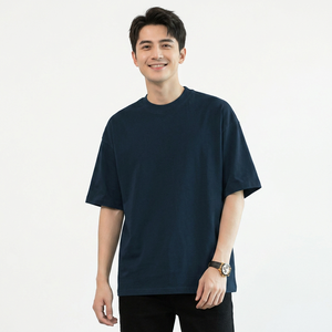 Camiseta Unisex de Estilo Urbano con Estampado Personalizado, 180 Gramos, Holgada, Lisa, 100% Algodón, Transpirable, Talla Grande, Informal para Hombre - Product Image 1