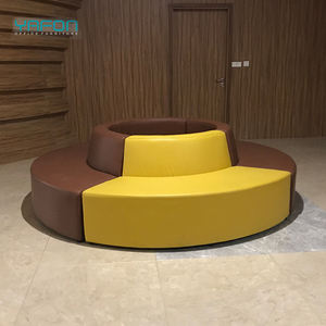 نوعية جيدة الحديثة صالة كبيرة جولة طقم أريكة لوبي الفندق - Product Image 2