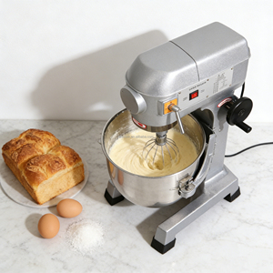 Mélangeur à pâte planétaire commercial ITO 20L avec vitesse réglable en acier inoxydable et lames amovibles pour gâteaux, pains et plus encore - Product Image 5