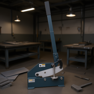 Cizalla manual para chapa metálica XPOtool de 8 pulgadas, máquina de corte de placas industrial de alta precisión para uso en talleres de metalurgia - Product Image 2