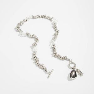 Kalung liontin akrilik manik-manik batu <span class=keywords><strong>CCB</strong></span> tidak beraturan Charms untuk wanita Aksesori kerah Choker wanita trendi hadiah perhiasan mode - Product Image 6
