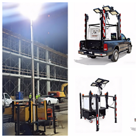 Sistema de Cámara de Seguridad Inalámbrica con Tarjeta SIM 4G - Torre CCTV Autoinstalable para Monitoreo de Eventos Temporales y Sitios Exteriores