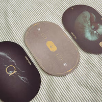 Vente en gros de jeux de tarot et de cartes d'oracle personnalisés en papier avec des motifs imprimés, utilisation familiale, impression de logo, cartes de tarot personnalisables
