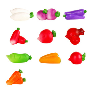 Vegetal KI Zhuojing, pequeño rábano jugoso, para microjardinería, casa de muñecas DIY, decoración de paisajes, pequeño adorno de mesa - Product Image 5