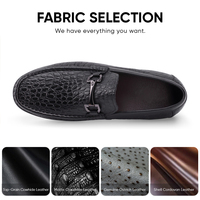 Mocassins Homme Tendance Neuve en Cuir Véritable Faits Main, Vente en Gros Usine, Toutes Saisons, Rehaussant de 6 cm