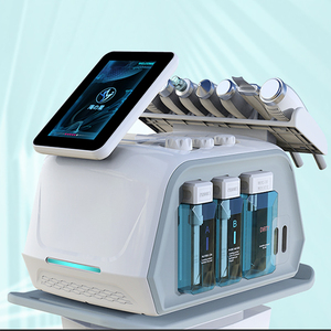 Appareil Hydro Facial Professionnel 9-en-1 pour Nettoyage Facial en Profondeur, Technologie de Peeling à Jet d'Oxygène, Non-Invasif, Haute Pression, US - Product Image 1