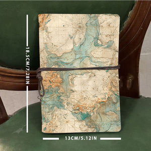 Carpeta económica A6 de 2025 con 6 agujeros, cuaderno con diseño elegante, regalo de promoción perfecto, regalo de graduación, uso diario de planificación con Vint - Product Image 4