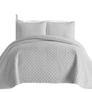 Ropa de cama de microfibra Colcha Hotel Manta acolchado fino - Product Image 1